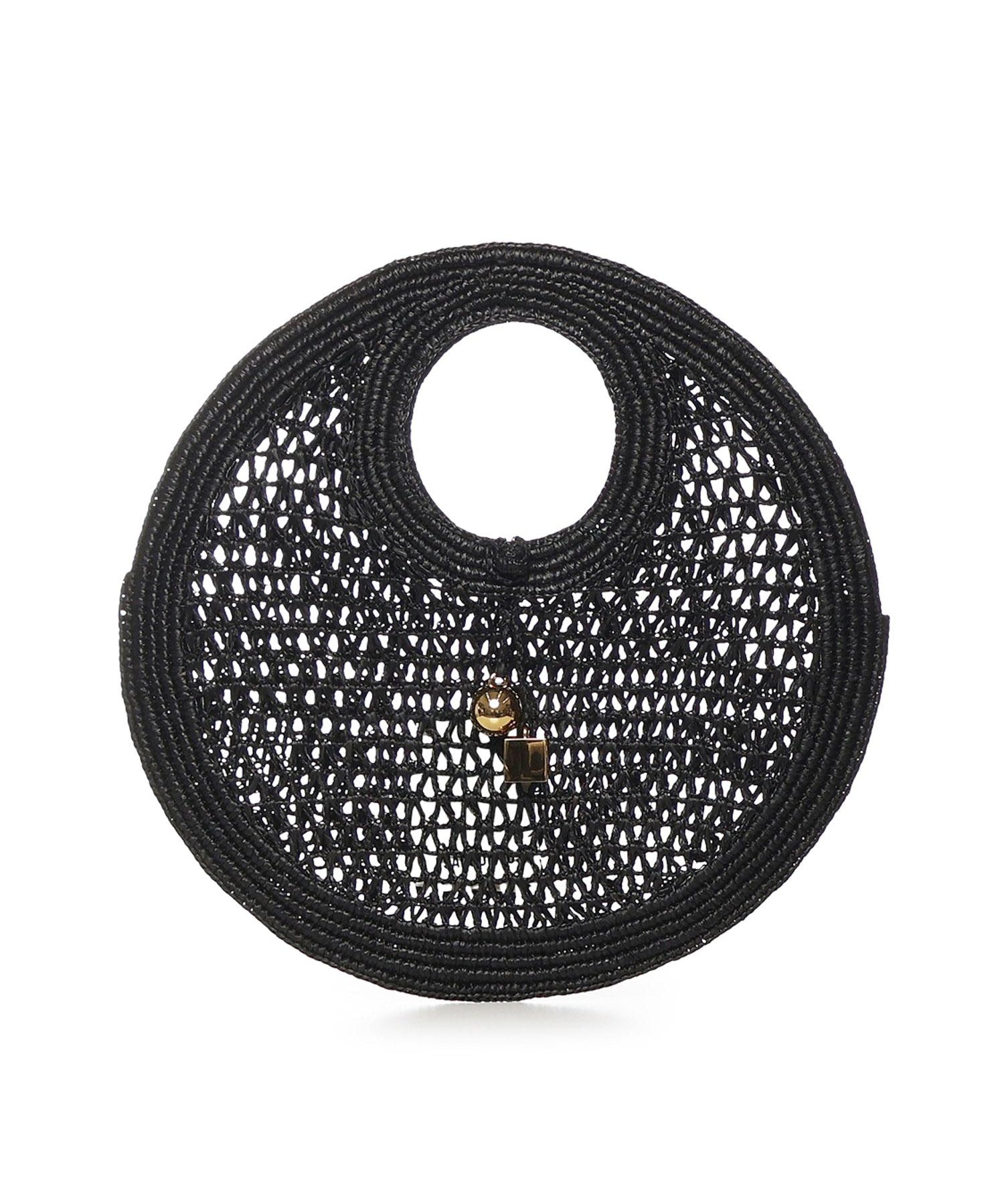 Borsa Le Petit Rond Spiaggia in rafia BAW00420AW00513 990 JACQUEMUS 