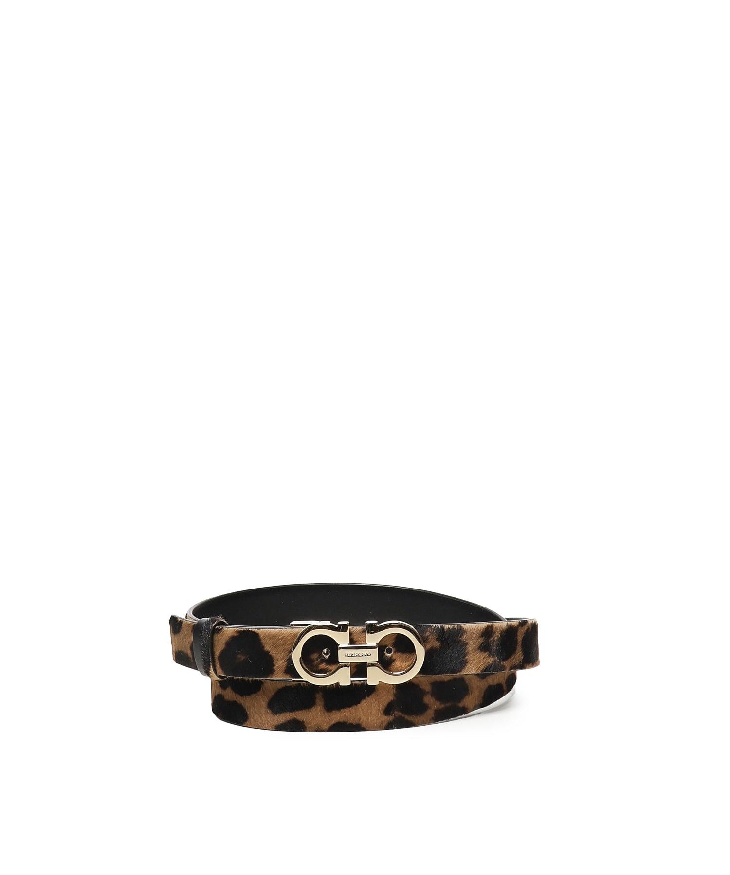 Cintura Gancini animalier 23A567 786264131 FERRAGAMO 