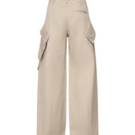 Pantaloni cargo arrotondati AA9P1203X072B 110 ALAIA 