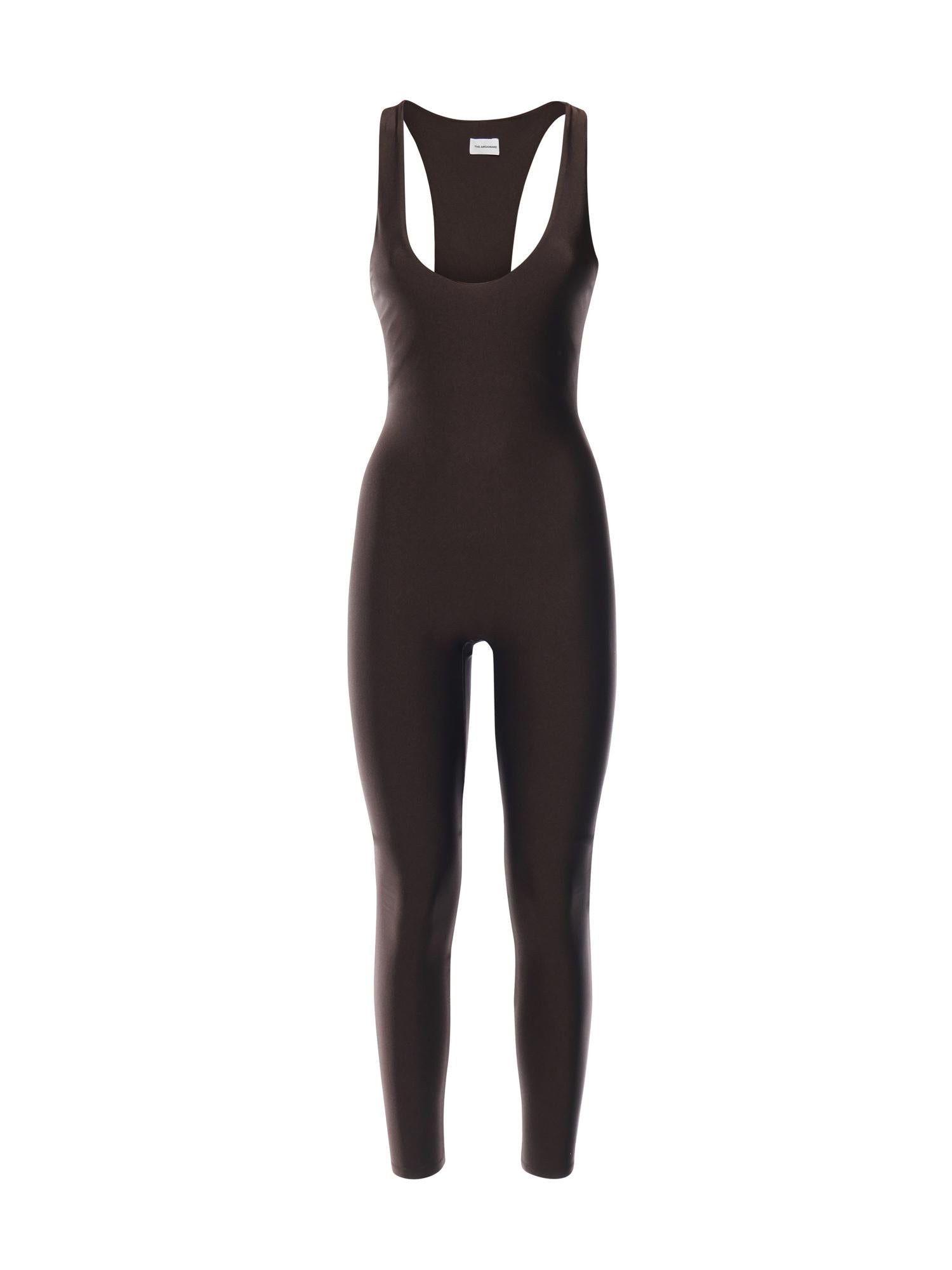 Tuta Tess<BR/> T180175A TJP062DARK BROWN THE ANDAMANE 