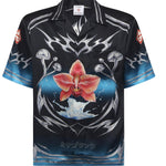 Camicia Blades in raso di seta MAW25SH003 03 CASABLANCA 