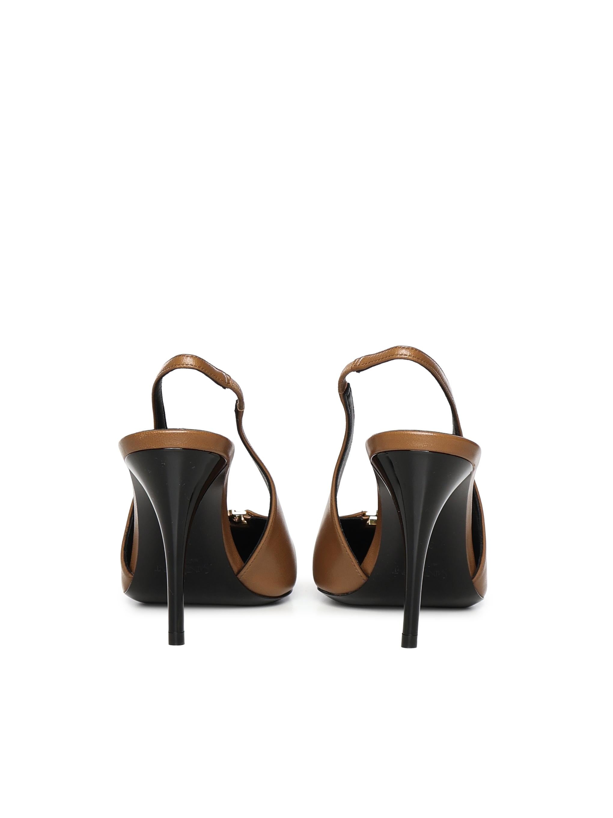 Pumps slingback Babylone Breteuil in pelle 806685 AADF12526 SAINT LAURENT 