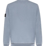 Felpa in cotone malfilé con logo L1S156100034 S0060V0124 STONE ISLAND 