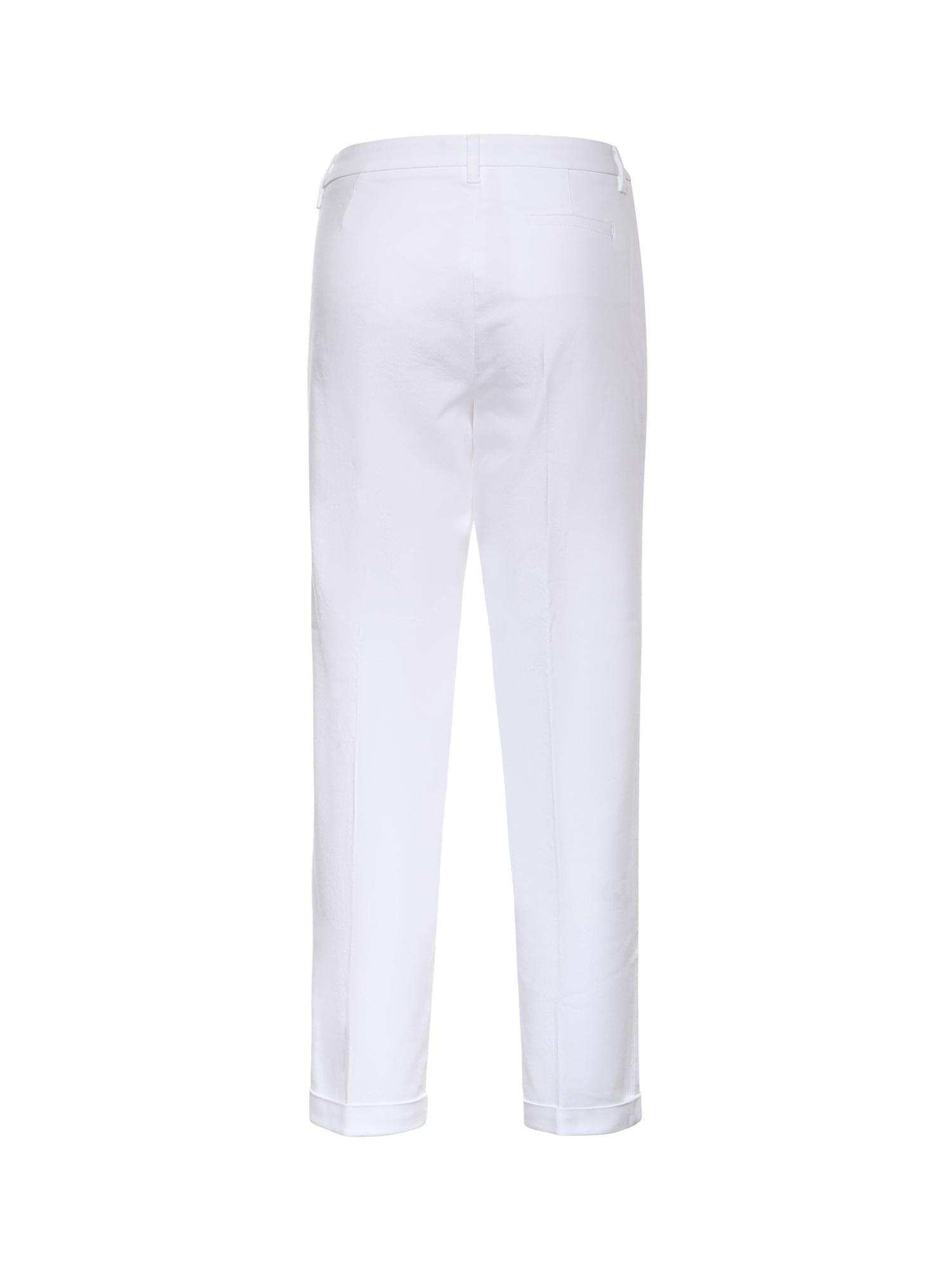 Pantaloni in cotone stretch NTW8052531TQVR B001 FAY 