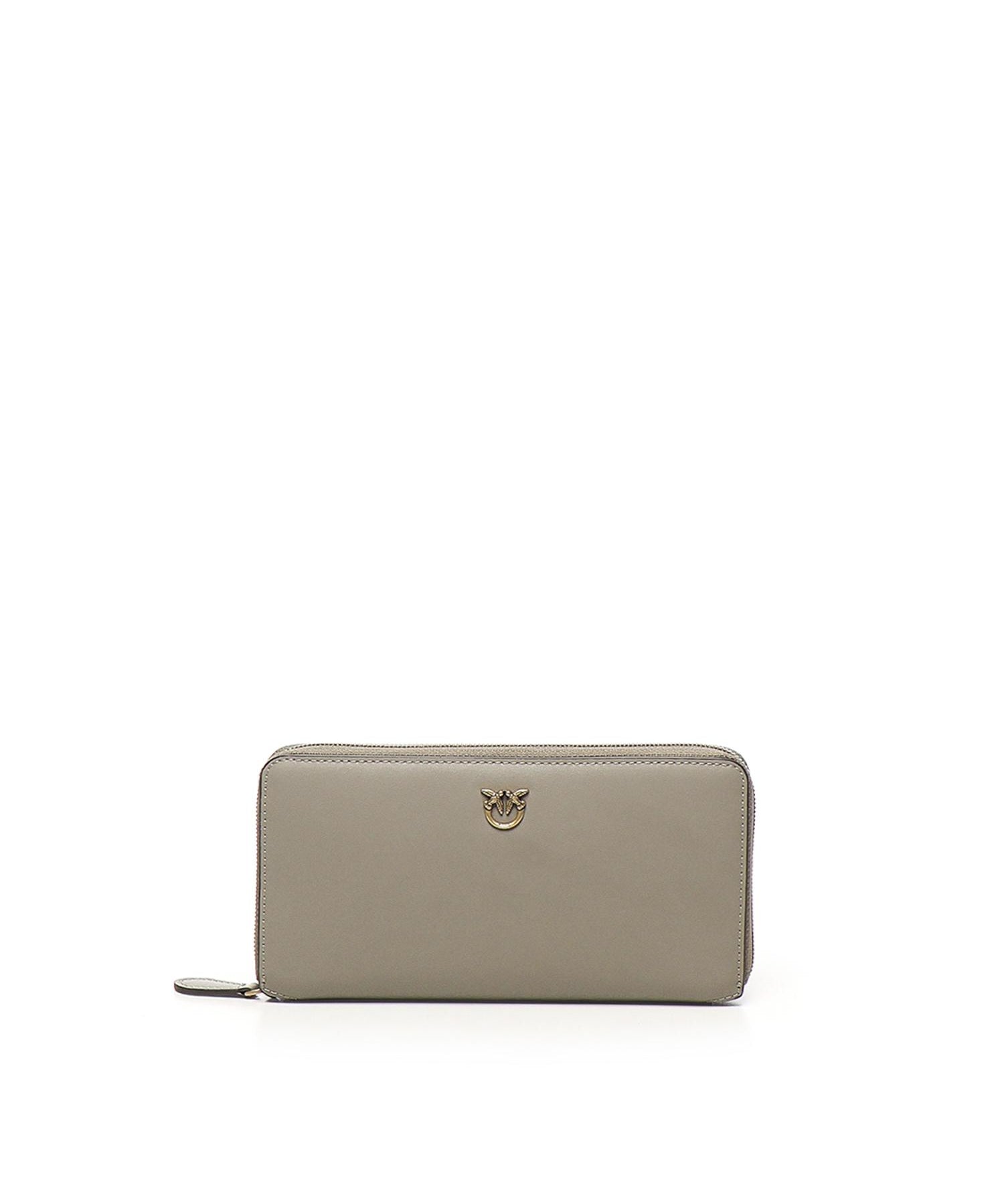 Portafoglio zip-around in pelle 100250 A0F1I68Q PINKO 