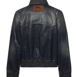 Giacca in denim spalmato 8121597 A1322 BURBERRY 