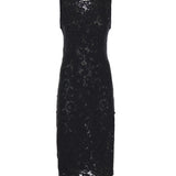 Abito in pizzo floreale 106588 A330Z99 PINKO 