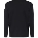 Maglione in cotone con logo 20CMKN097A11 0560A999 C.P. COMPANY 