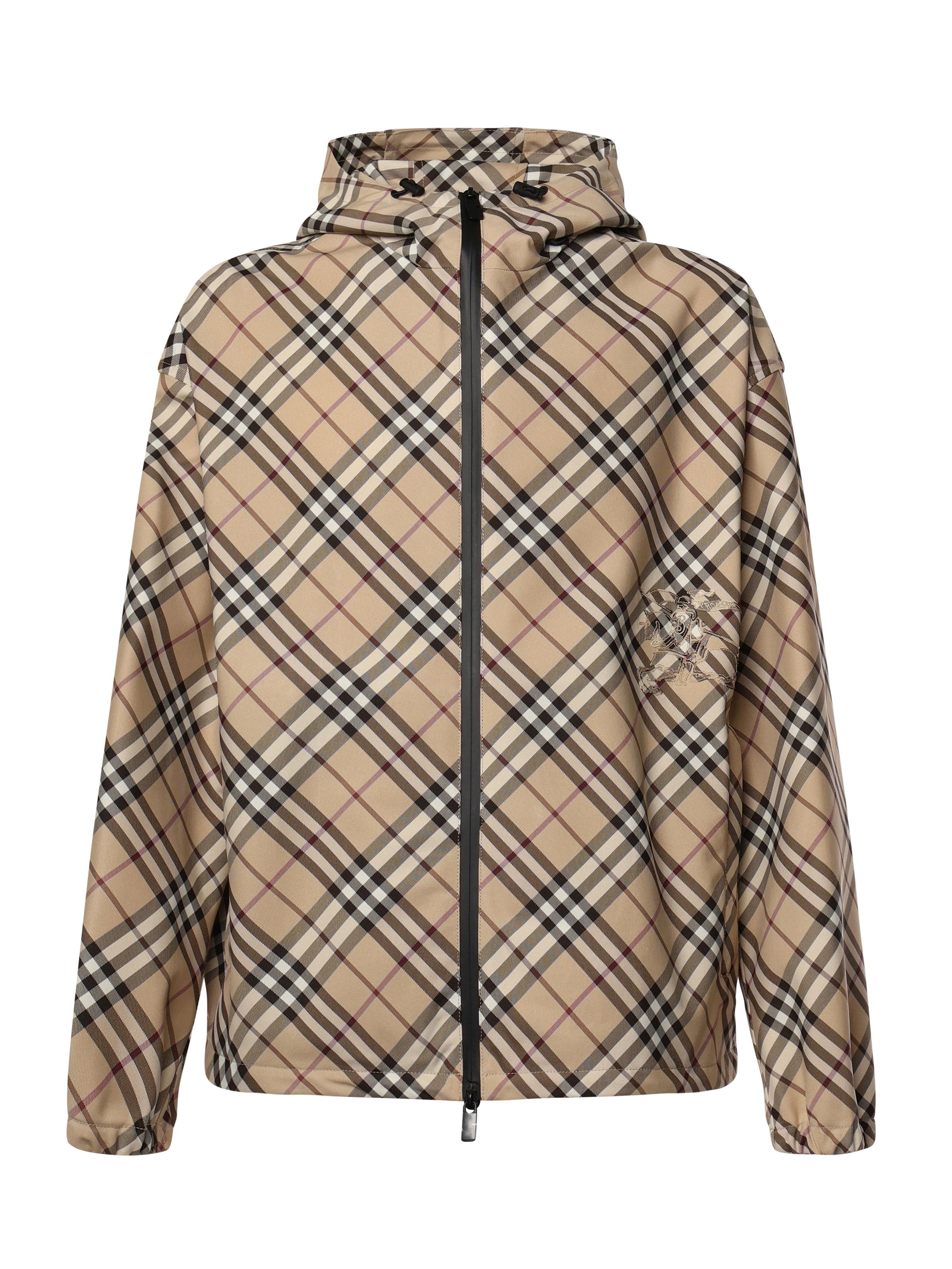 Giacca in twill Check 8101493 A5686 BURBERRY 