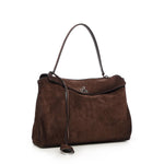 Borsa Rodeo media in pelle di vitello scamosciata 789772 2AB4G2308 BALENCIAGA 