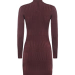 Vestito mini in maglia a costine 5BGK52 5881ZRGP MARCIANO BY GUESS 