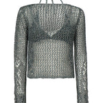 Maglia a rete con bikini 104749 A2FBSSZ PINKO 