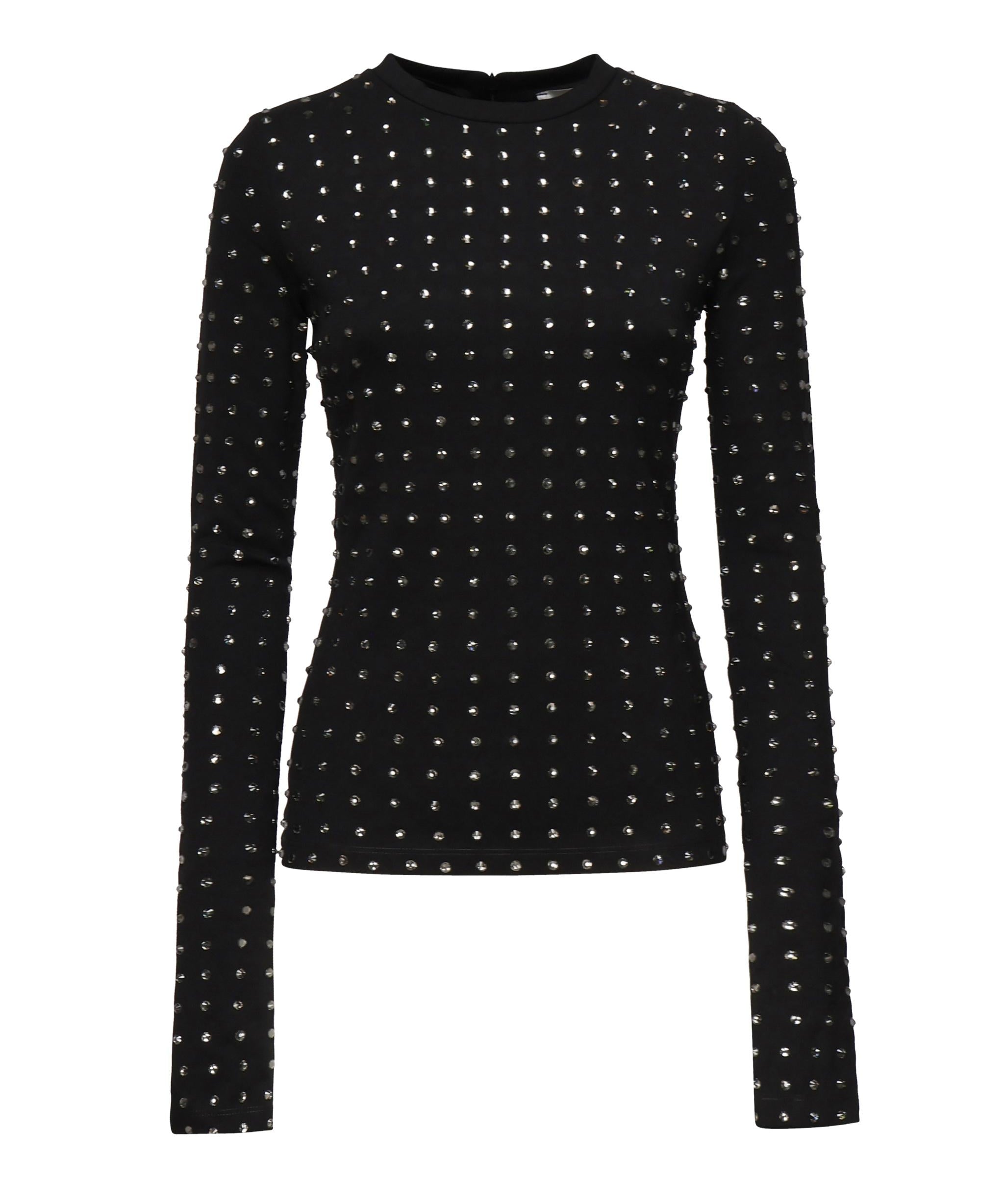 T-shirt  " Negus " con strass 2512941031600 002 SPORTMAX 