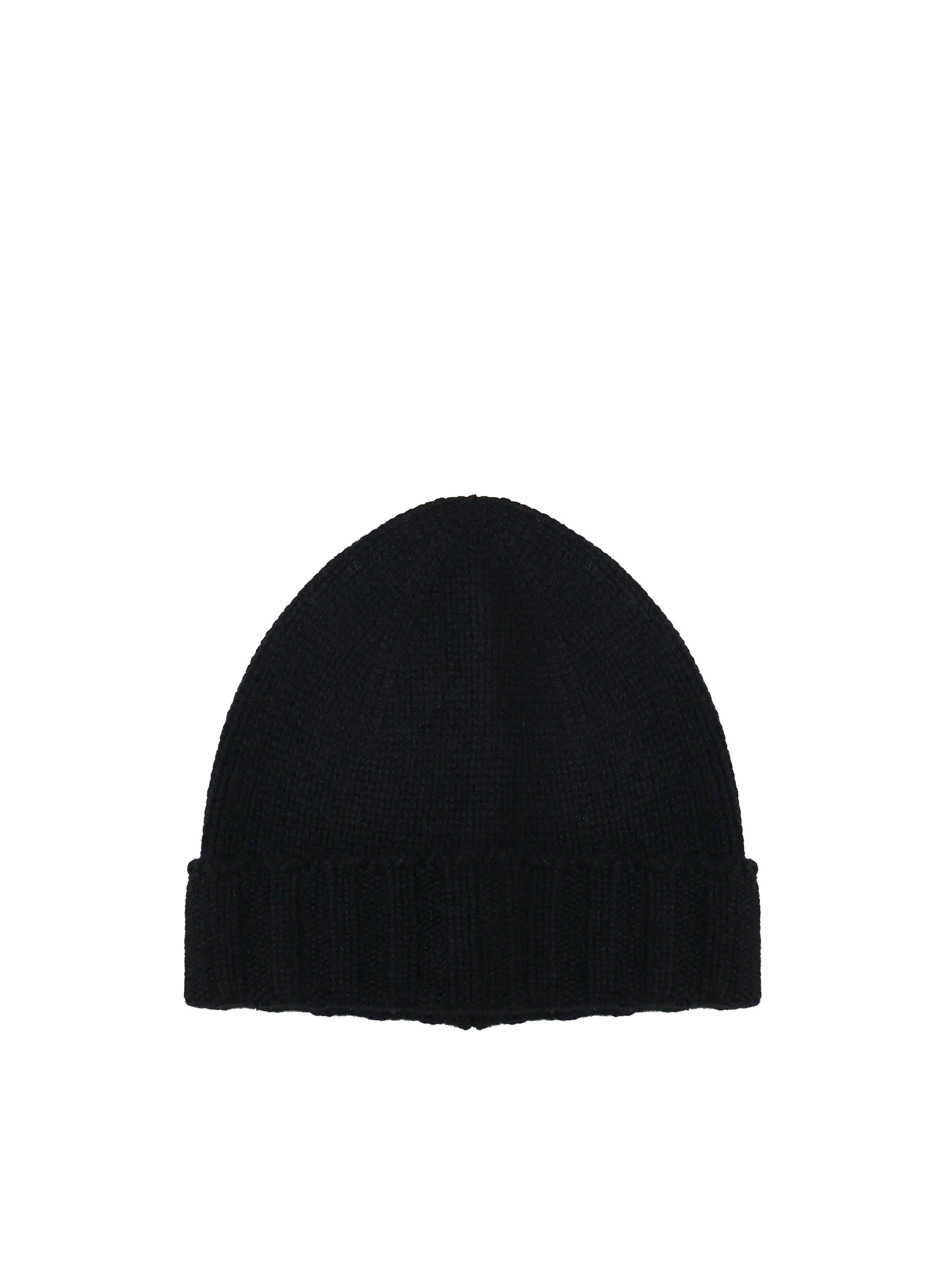 Beanie corto a costine in lana vergine 15529 10186099 GALIANO 