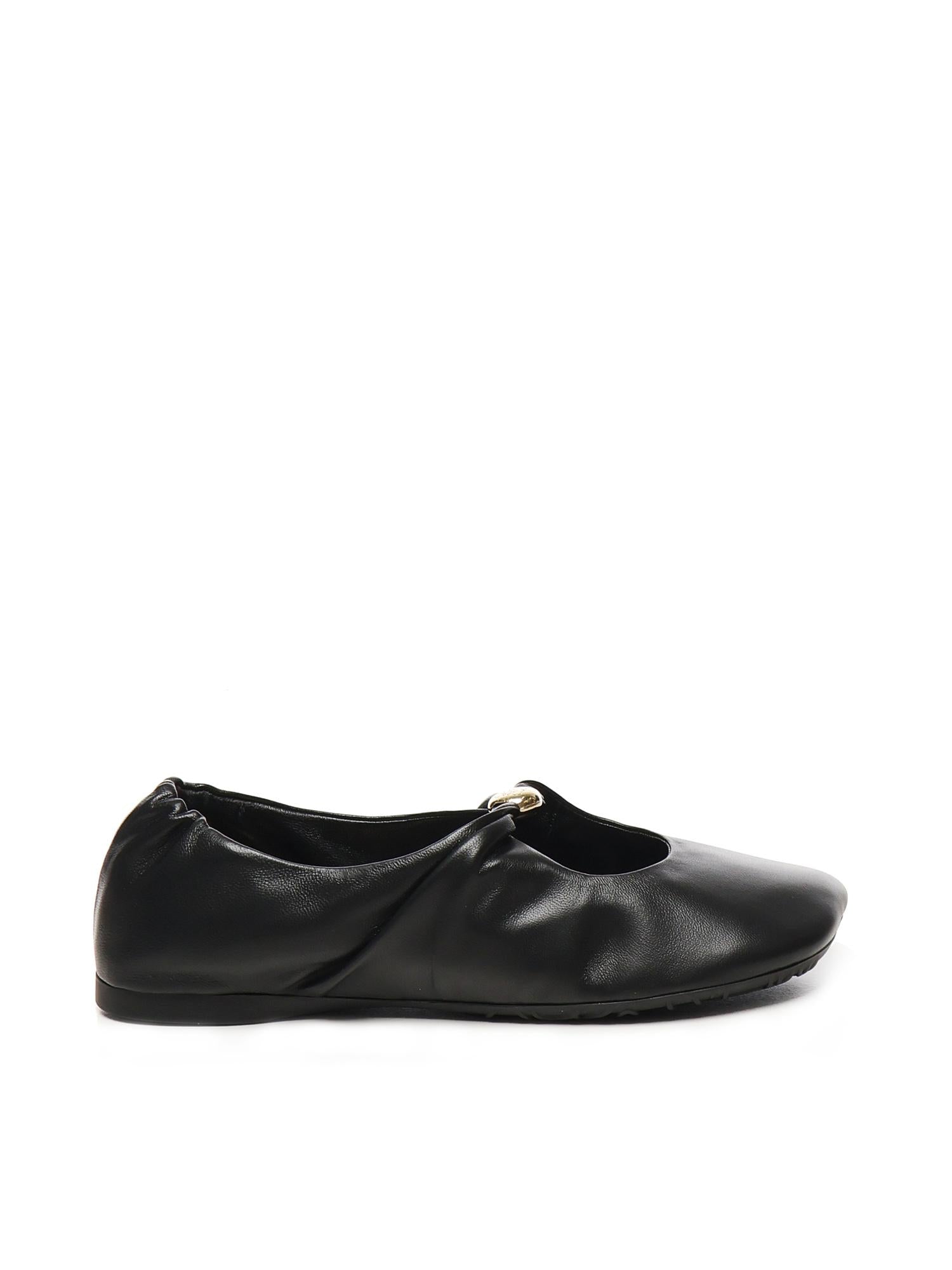Ballerine Pebble in nappa di agnello L815466X46 1100 LOEWE 