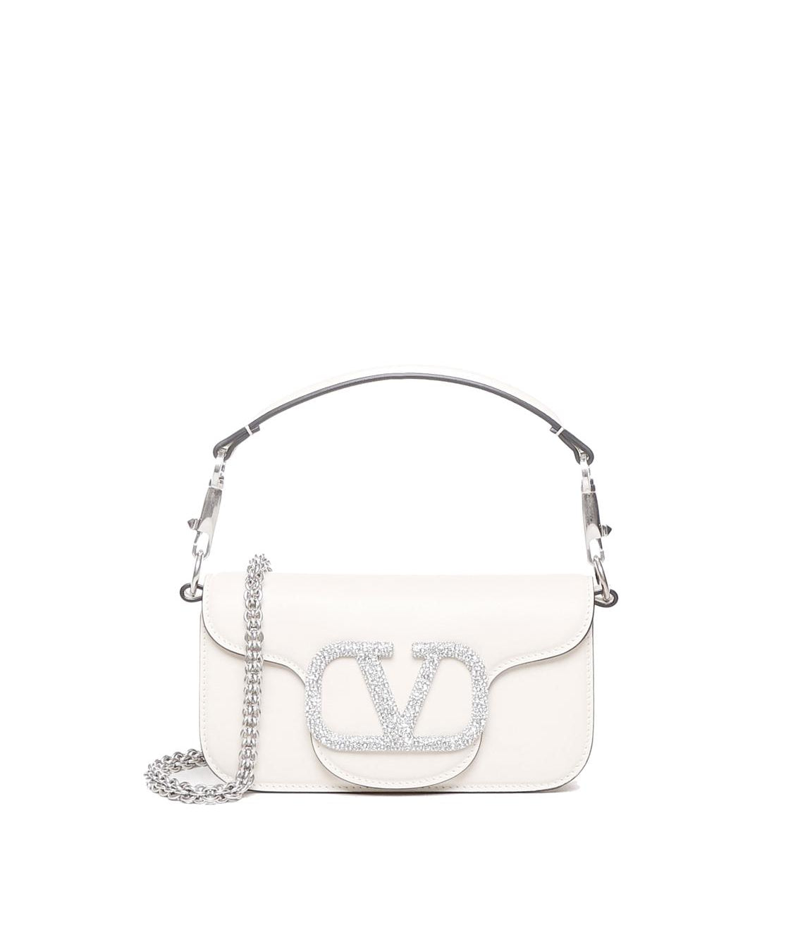 Borsa a spalla Locò con logo gioiello 8W2B0K53 KNT7NX VALENTINO GARAVANI 