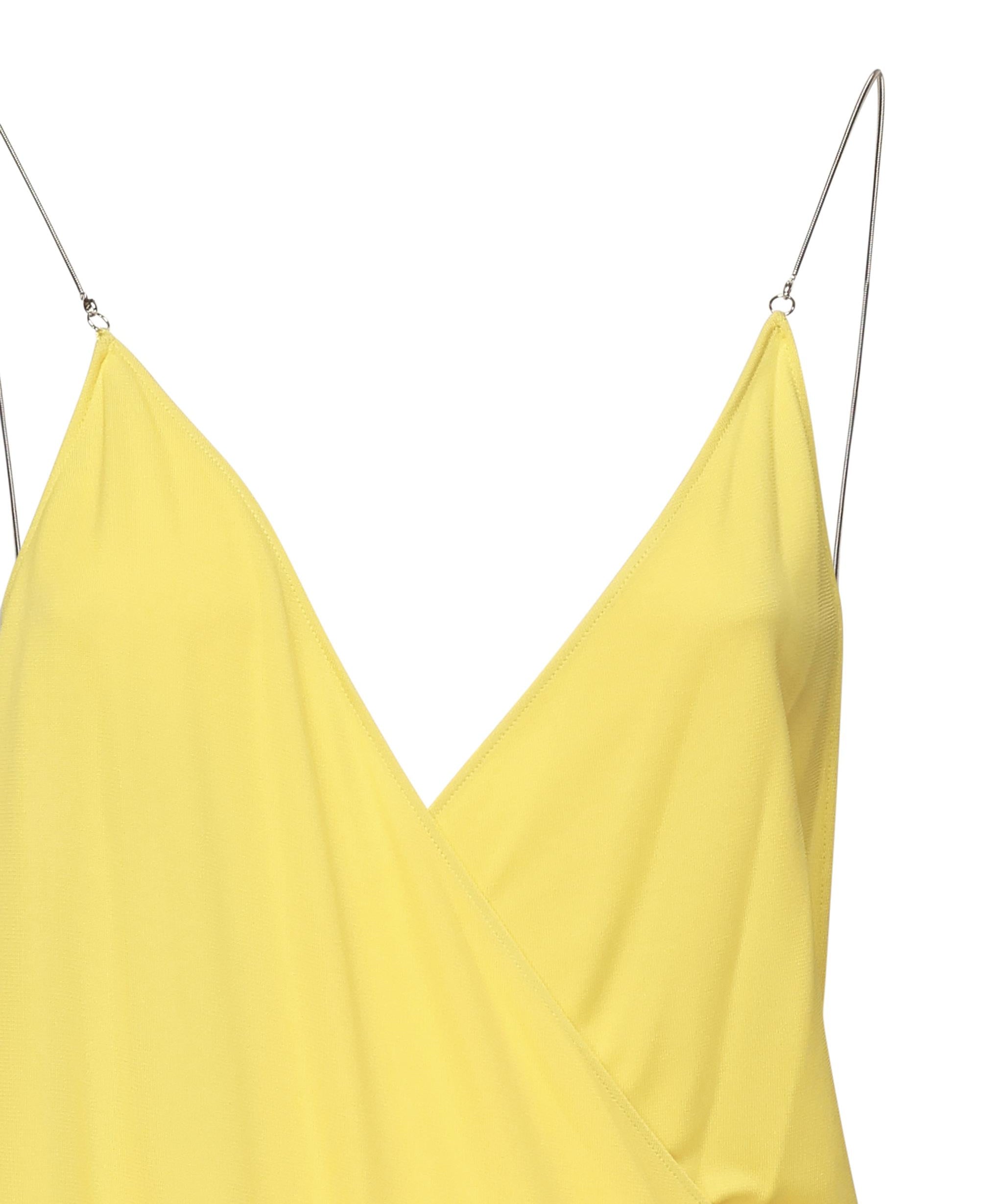 Abito sottoveste asimmetrico in jersey AA9R2588J077A 235 ALAIA 