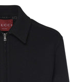 Giacca in lana double con zip 794813 Z7AON1120 GUCCI 