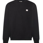 Felpa in spugna monologo con logo LV04RC273G UB1 CALVIN KLEIN 