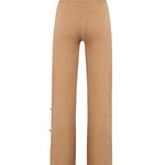 Pantaloni in maglia con bottoni decorativi in oro MMDMA4060 CAMMELLO MARIUCCIA Milano 