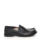 Mocassini Campo Flap Back in pelle di vitello M816290X47 1100 LOEWE 