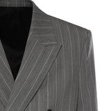 Giacca gessata in lana leggera 862216 V6E001532 BOTTEGA VENETA 