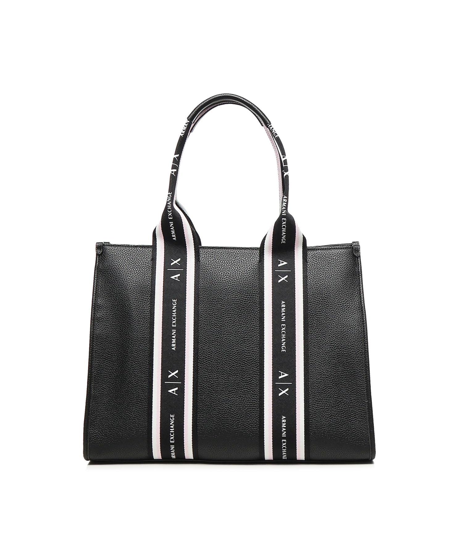 Tote bag con bande a contrasto XW000934 AF13685MC056 ARMANI EXCHANGE 