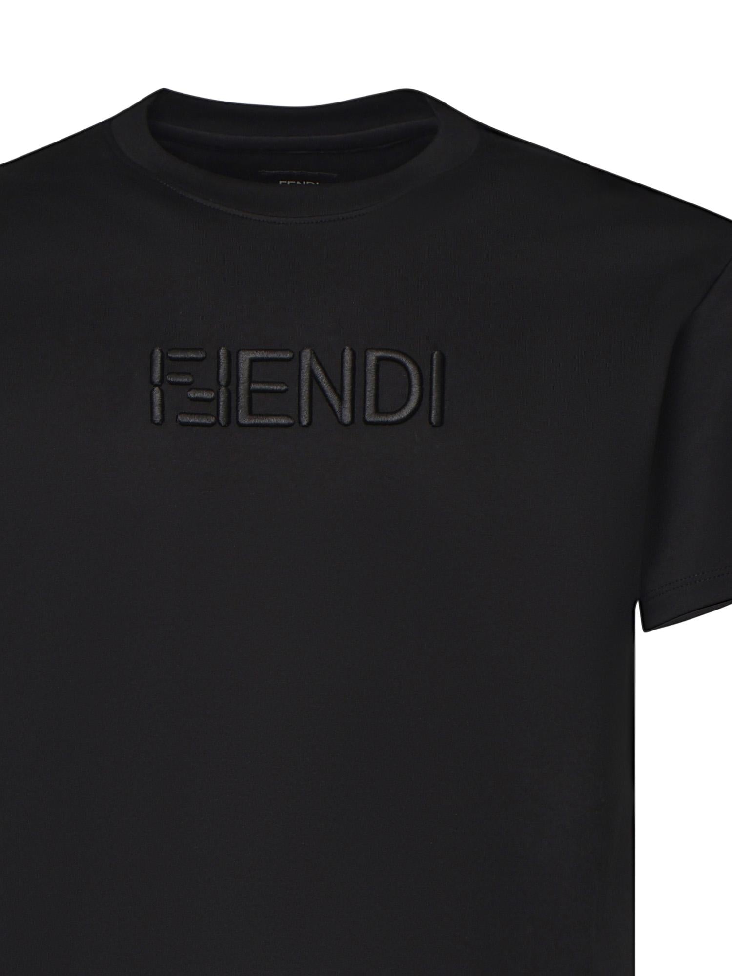 T-shirt in cotone FY1319 AY0GF0QA1 FENDI 