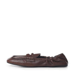 Mocassini Ruches in nappa 5D341E EFXF0NBL MIU MIU 