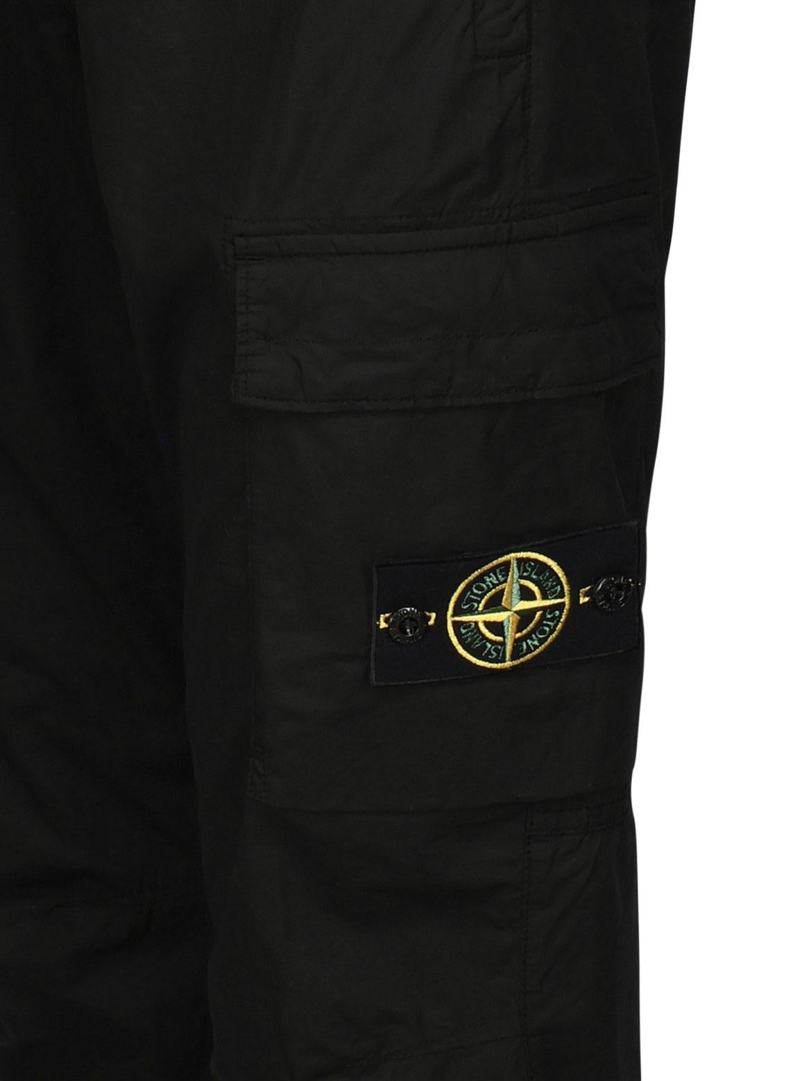 Pantaloni cargo in tela di cotone K1S153100031 S0003V0029 STONE ISLAND 