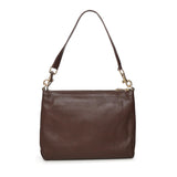 Borsa a spalla con logo BIBP9FA01 TESTA DI MORO BIASIA 