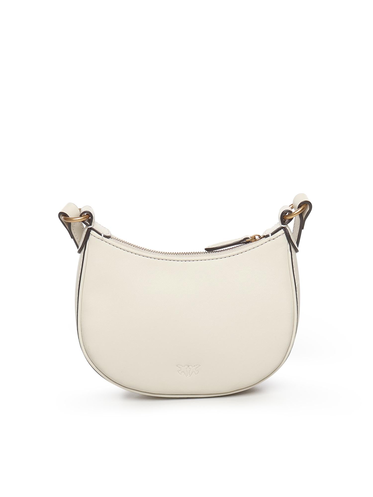 Baby borsa a spalla Half Moon in pelle 103538 A0F1Z14Q PINKO 