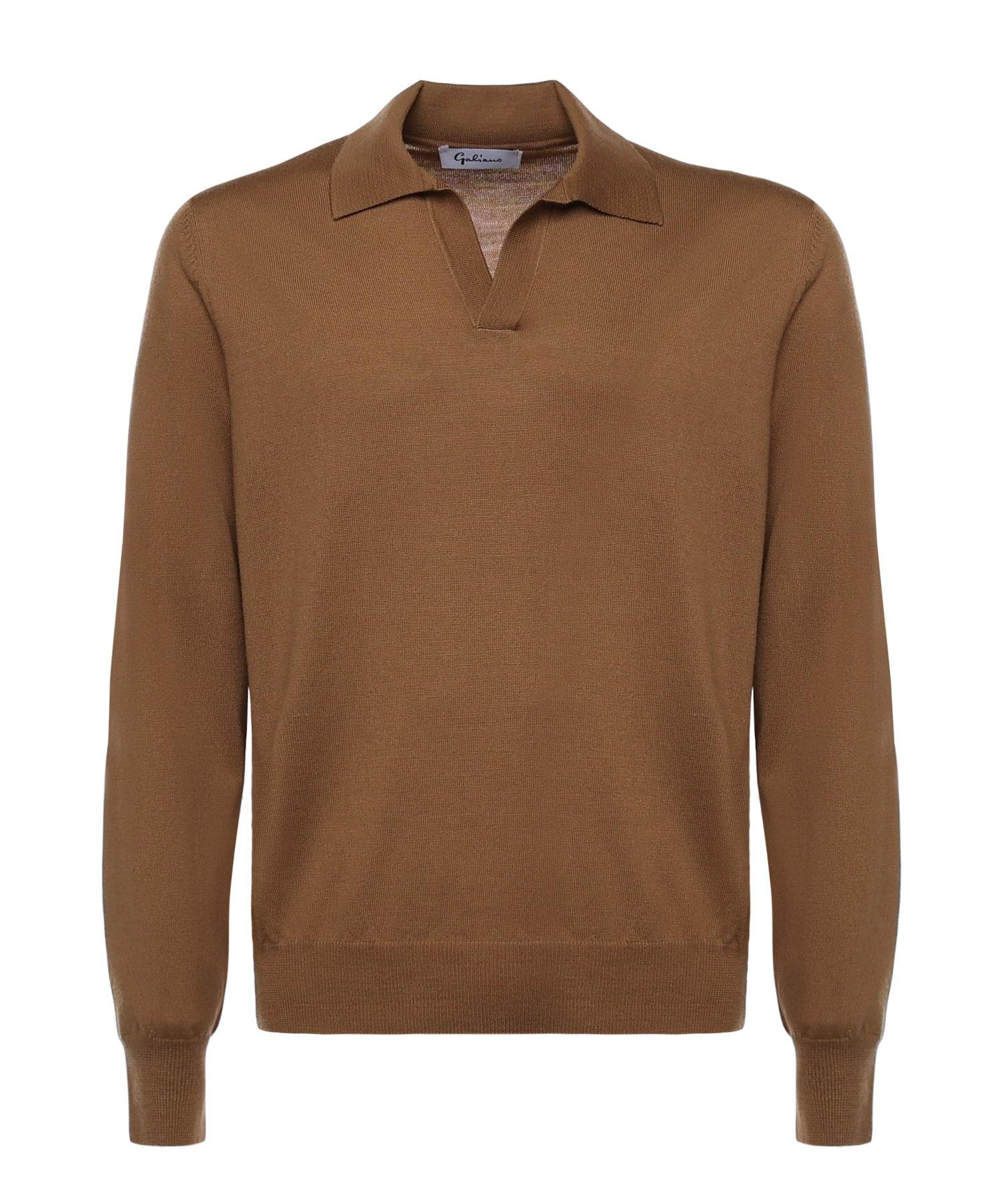 Polo in lana vergine 57189 14813149 GALIANO 