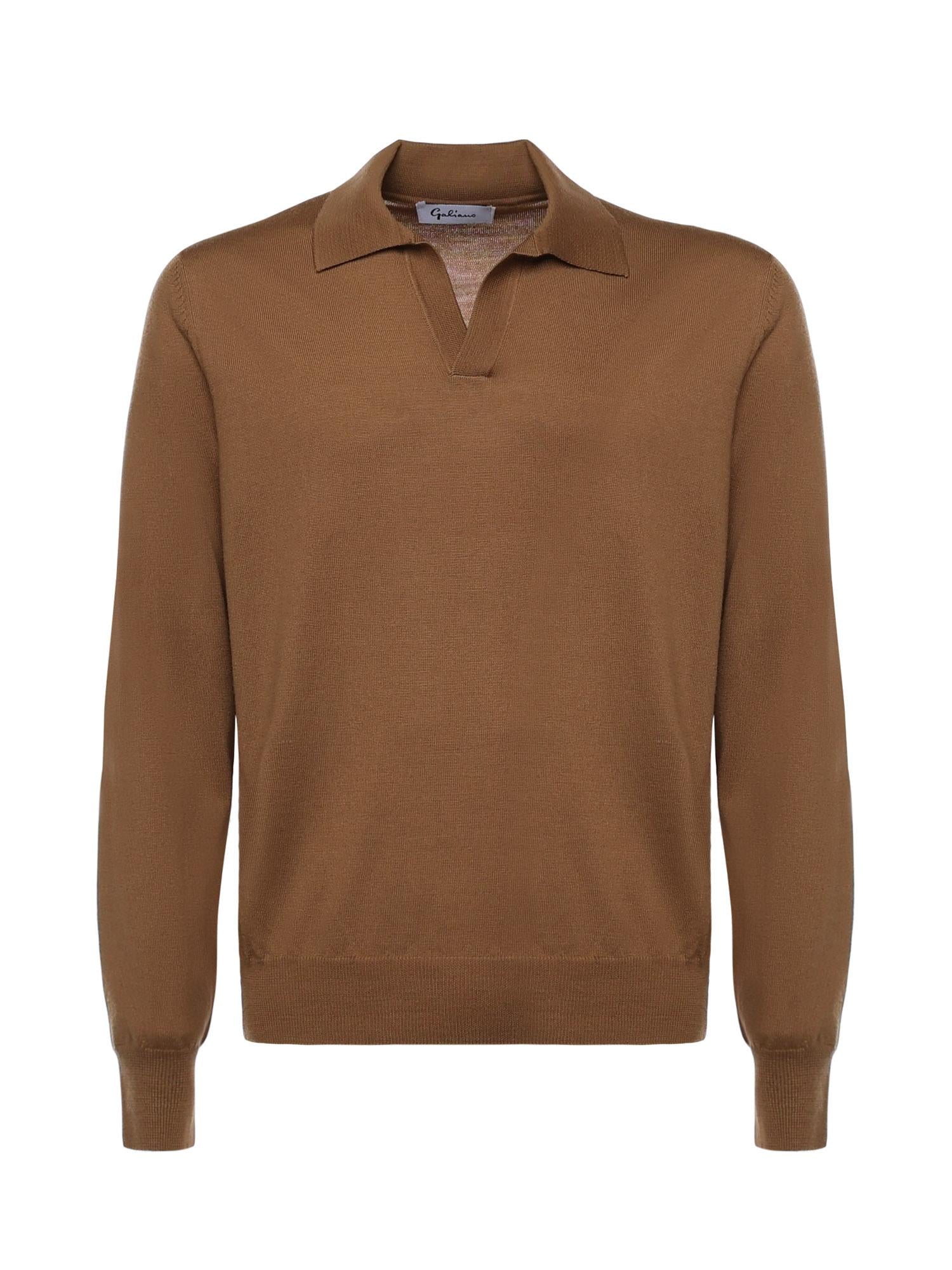 Polo in lana vergine 57189 14813149 GALIANO 