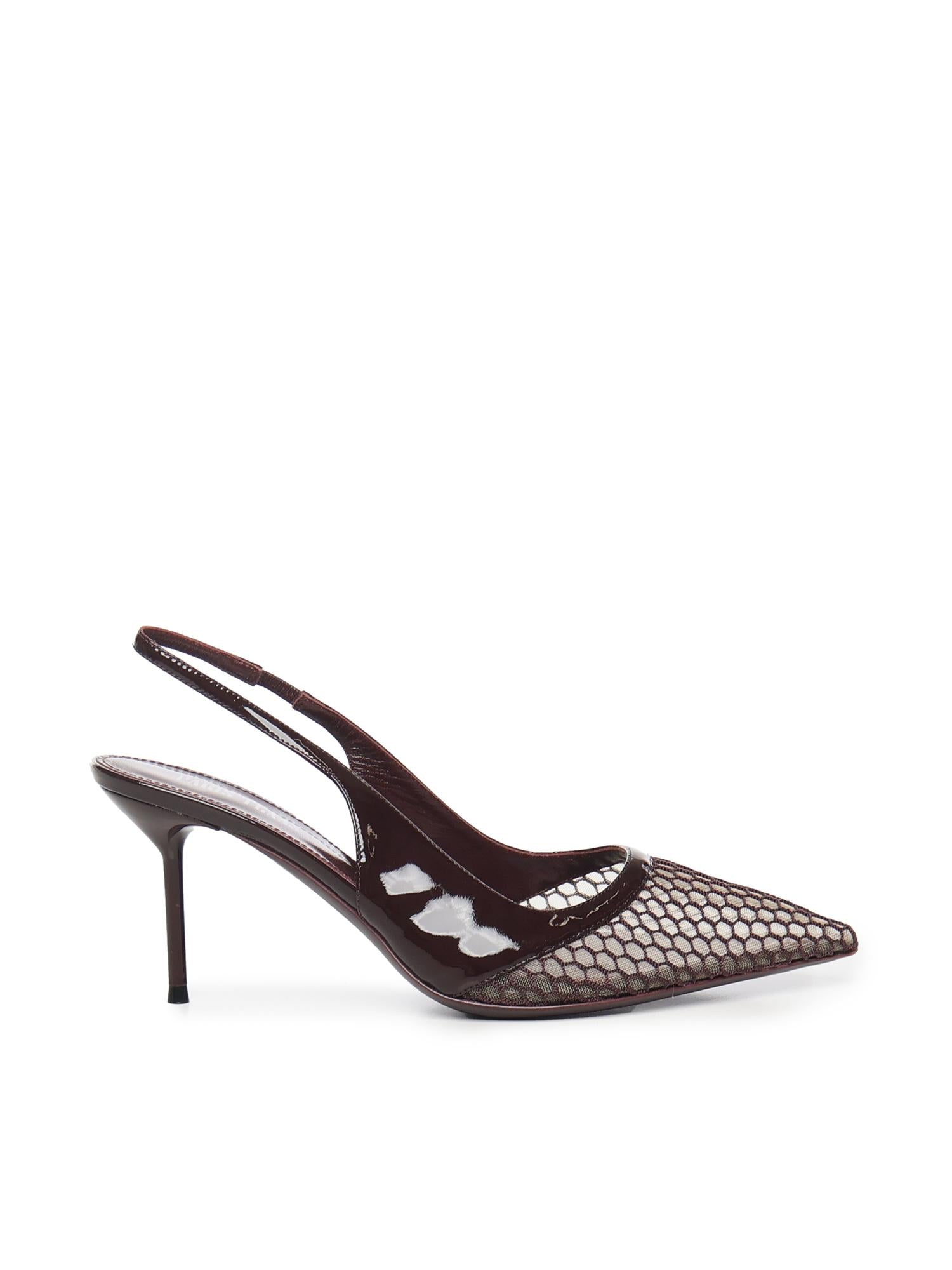Slingback Lidia in vernice PX1622XVNMS ROUGE NOIR-DARK ROUGE NOIR PARIS TEXAS 