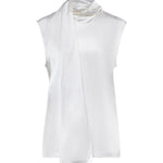 Top in satin di seta 871259 V6KR09000 BOTTEGA VENETA 