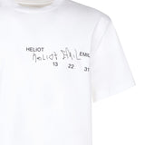 T-shirt Fulgens PREAW25M09141 WHT02 HELIOT EMIL 