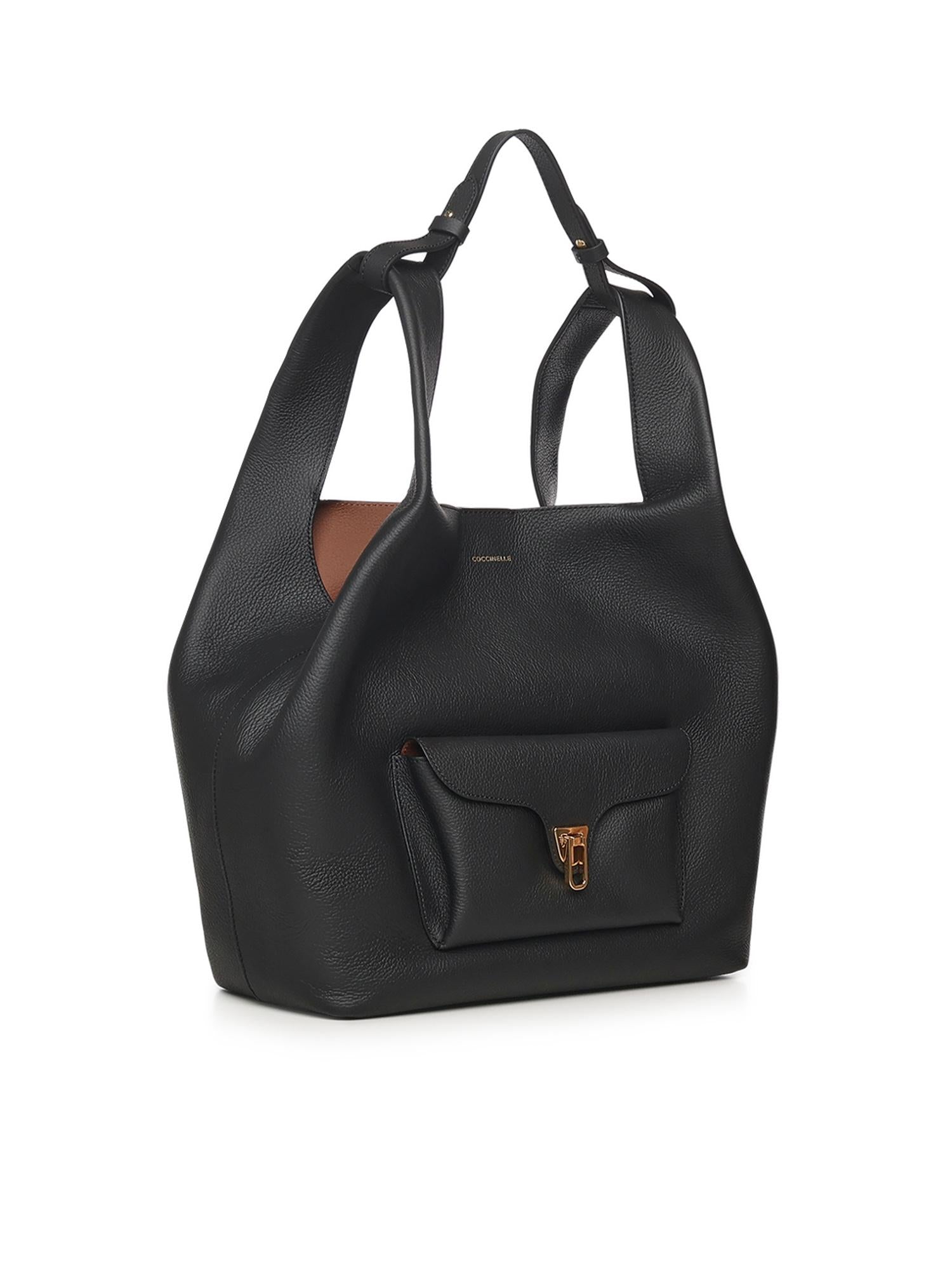 Borsa in pelle con logo E1TDP110101 613 COCCINELLE 