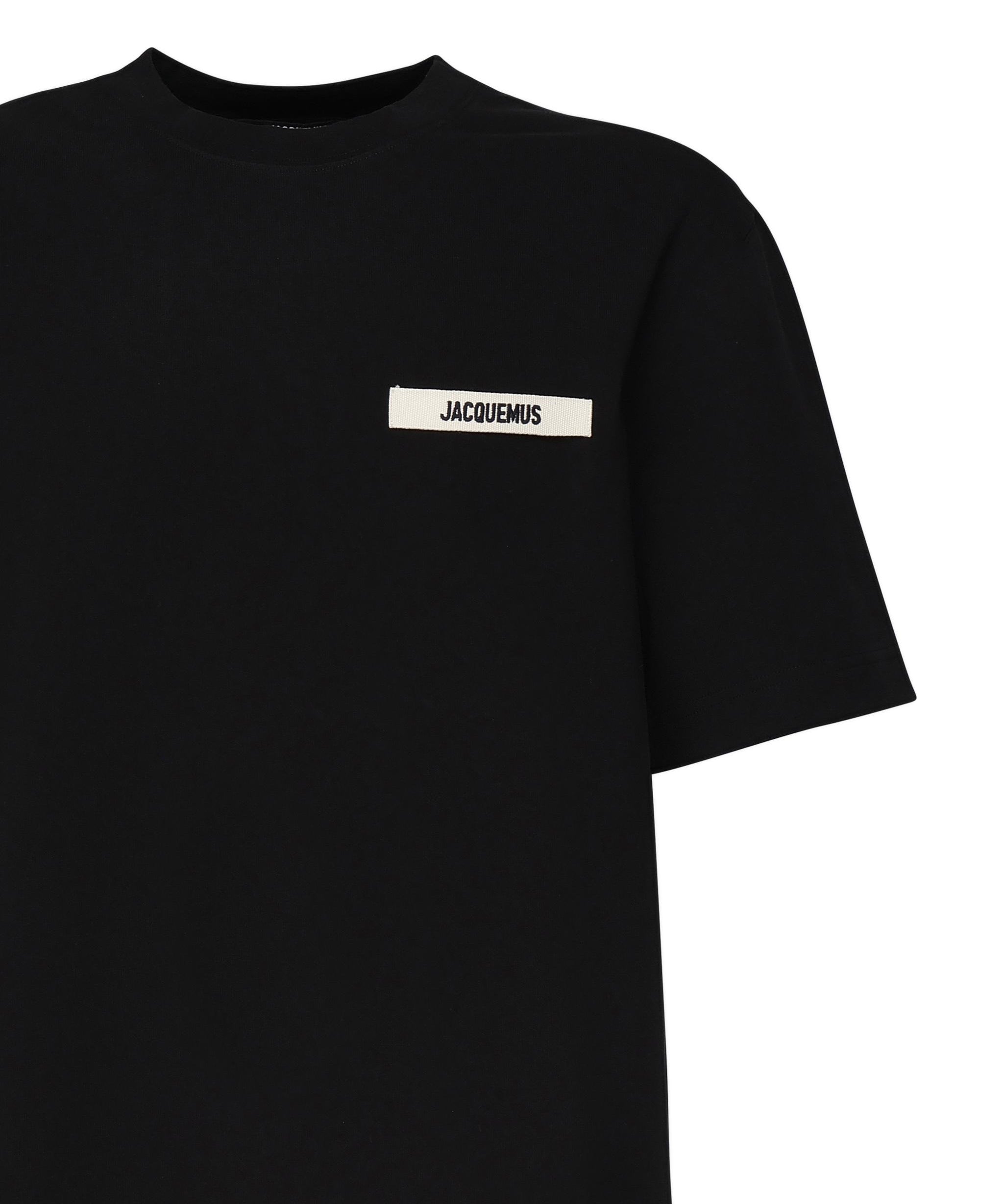 T-shirt "Le t shirt gros grain" in cotone TSM00133AJ00226 990 JACQUEMUS 