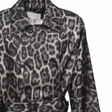 Trench con cintura e stampa leopardo 670055 3GS3101230 STELLA McCARTNEY 
