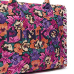 Borsa shopper in cotone con logo 106673 A3B5YA2Q PINKO 