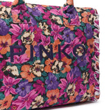 Borsa shopper in cotone con logo 106673 A3B5YA2Q PINKO 