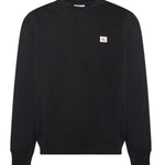 Felpa in spugna monologo con logo LV04RC273G UB1 CALVIN KLEIN 