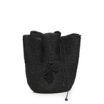 Borsa a spalla reversibile HatBag in rafia BBCT033SS26  RUSLAN BAGINSKIY 