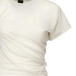 Maglia asimmetrica jersey 104652 A2CLI12 PINKO 