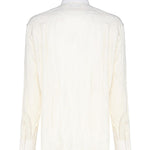 Camicia over in charmeuse di seta stretch<BR/> G5IT7T FUABFW0001 DOLCE & GABBANA 