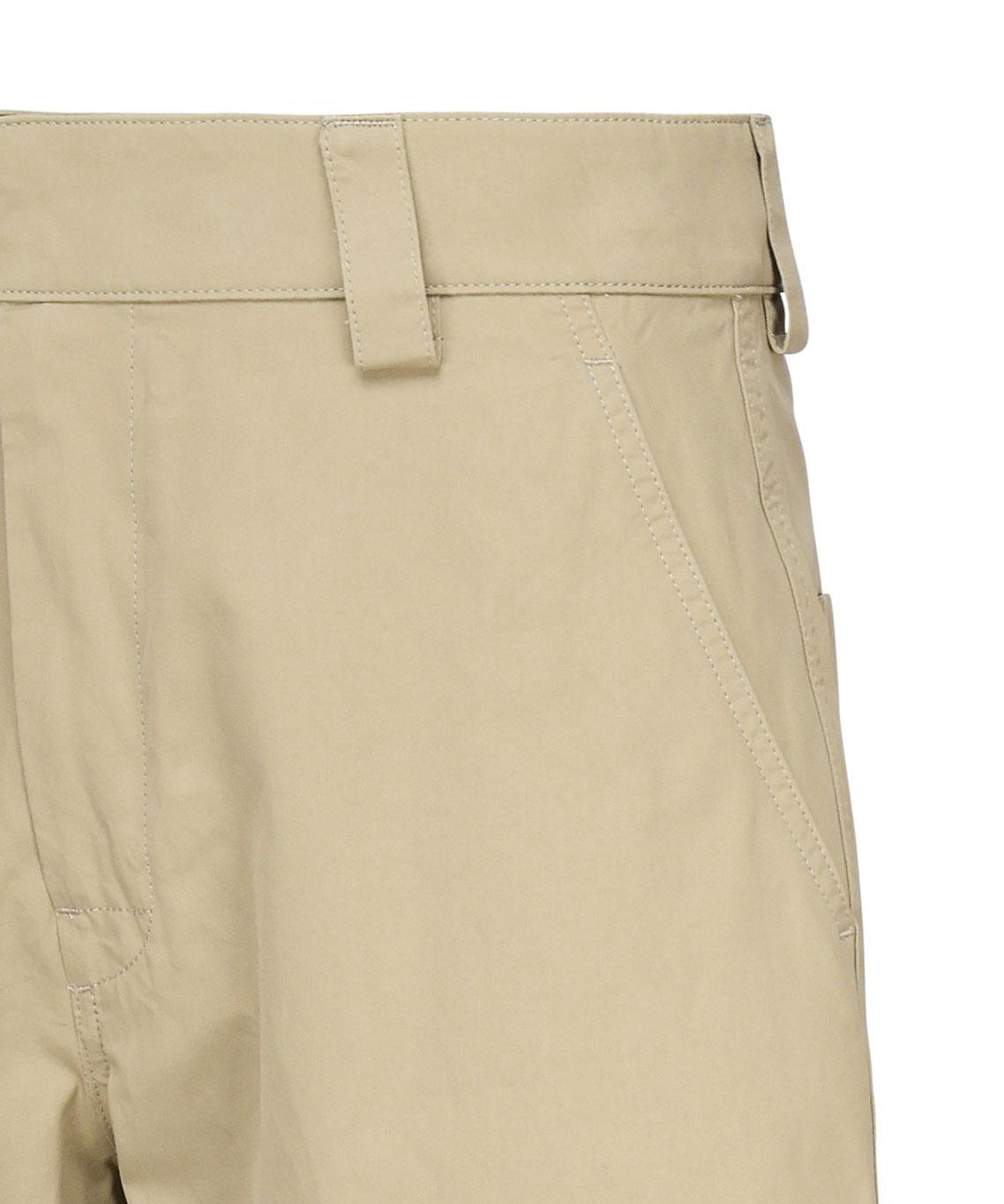 Short in twill di cotone leggero 815195 V4CS02145 BOTTEGA VENETA 