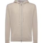 Felpa con zip in cashmere L76MAGL20MAG0L013 02N-13 ELEVENTY 