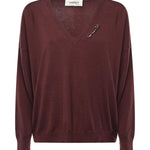 Pullover in misto lana DK9264 ECRU OTTOD'AME 