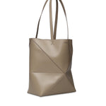 Borsa Puzzle Fold Tote media in pelle di vitello A657G50X01 2150 LOEWE 